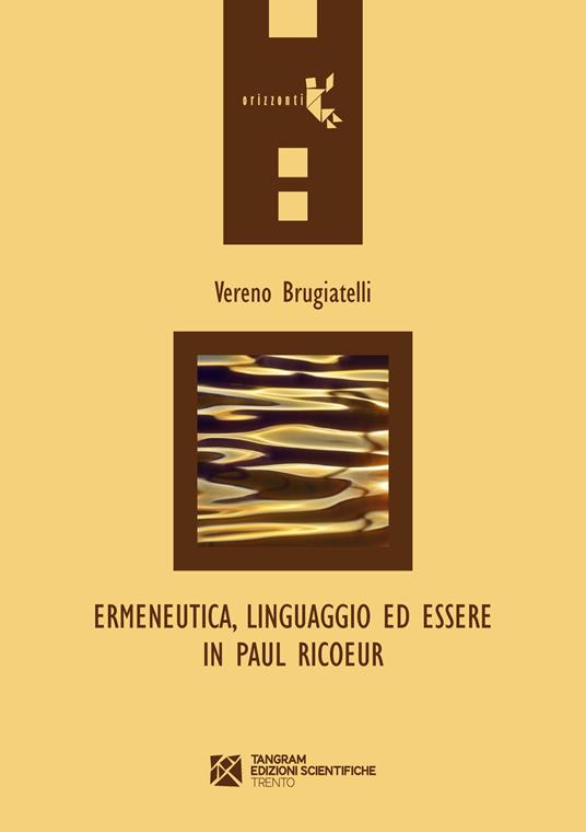 Ermeneutica, linguaggio ed essere in Paul Ricoeur - Vereno Brugiatelli - copertina