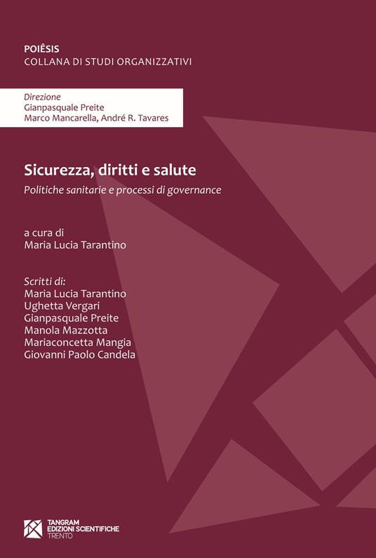 Sicurezza, diritti e salute. Politiche sanitarie e processi di governance - copertina