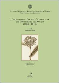 L' archivio della Società d'agricoltura del dipartimento del Panaro (1804-1813) - copertina