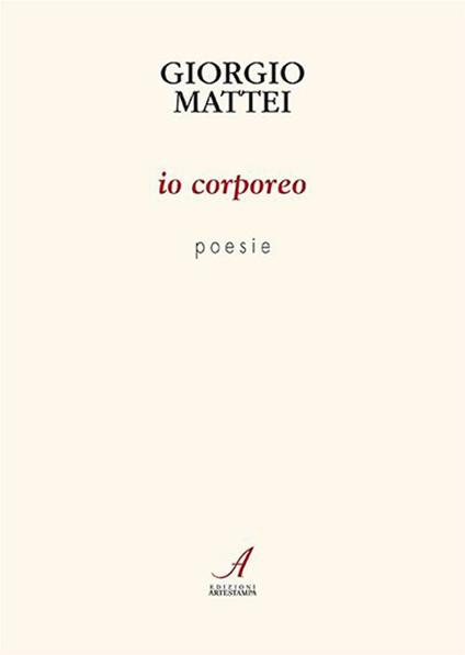 Io corporeo - Giorgio Mattei - copertina
