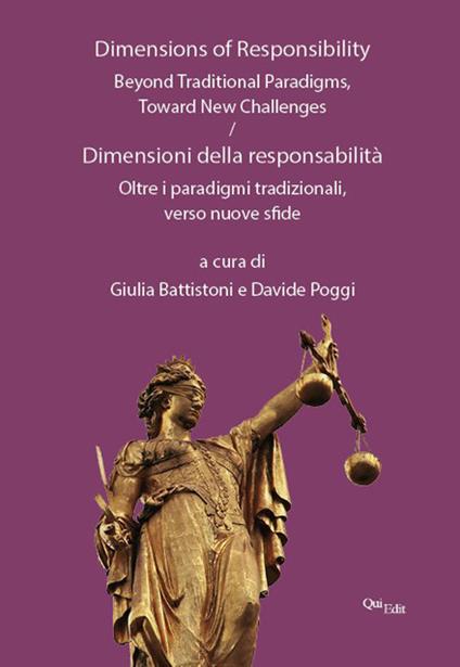Dimensions of responsibility. Beyond traditional paradigms, toward new challenges-Dimensioni della responsabilità. Oltre i paradigmi tradizionali, verso nuove sfide - copertina