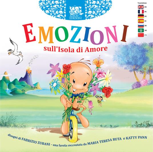 Emozioni sull'Isola di Amore. Ediz. multilingue - Maria Teresa Ruta,Katty Pann - copertina