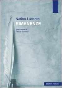 Rimanenze - Natino Lucente - copertina