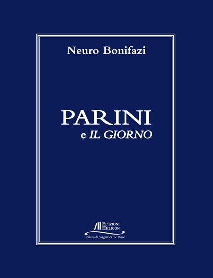 Parini e «Il giorno» - Neuro Bonifazi - copertina