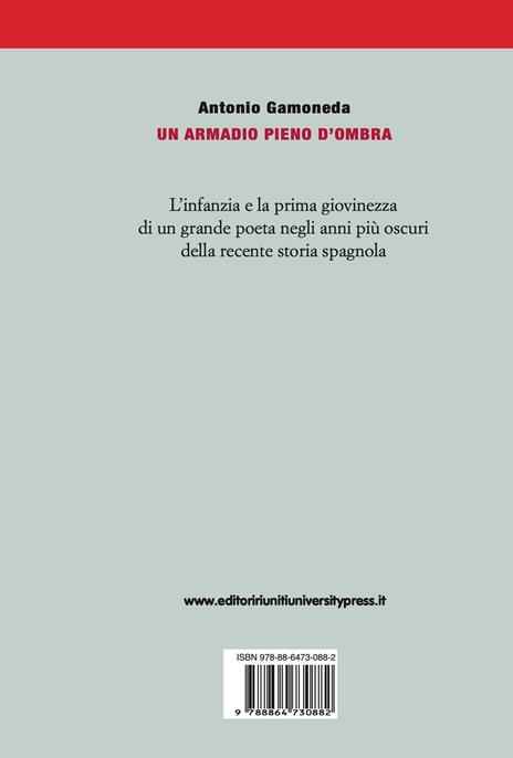 Un armadio pieno d'ombra - Antonio Gamoneda - 2