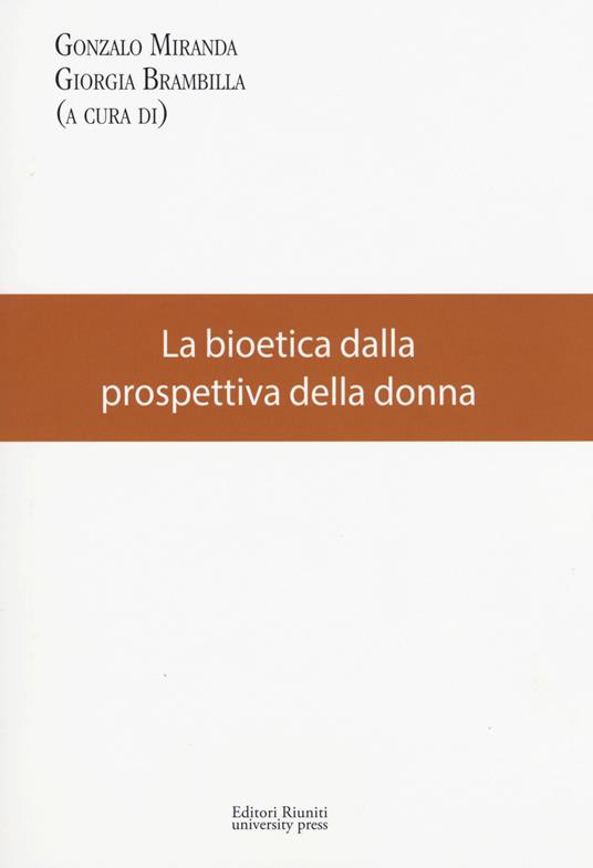 La bioetica dalla prospettiva della donna - copertina