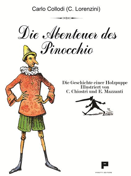 Die abenteuer des Pinocchio - Carlo Collodi - copertina