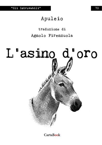 L' asino d'oro - Apuleio - copertina