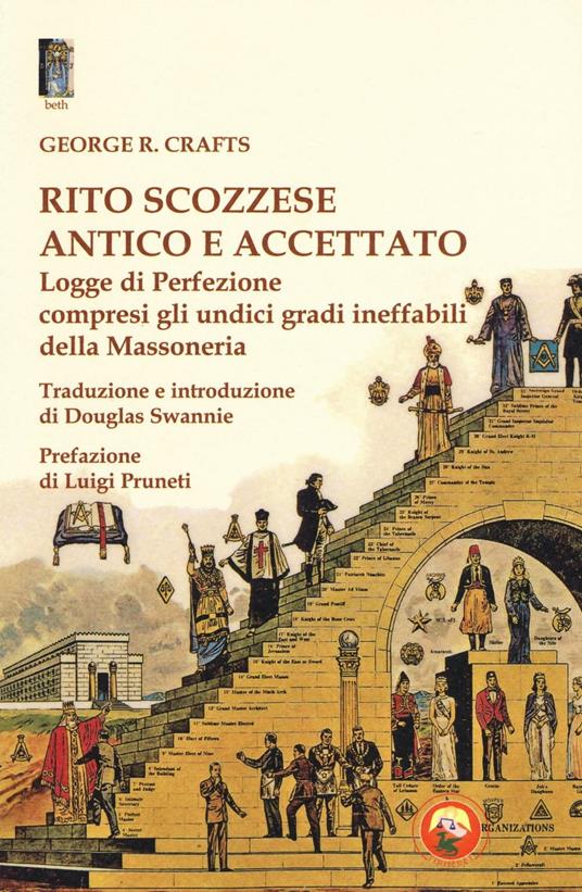 Rito scozzese antico e accettato. Logge di perfezione compresi gli undici gradi ineffabili della Massoneria - George R. Crafts - copertina