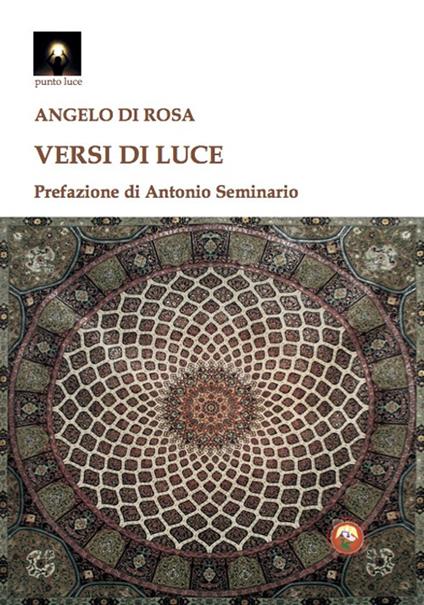 Versi di luce - Angelo Di Rosa - copertina