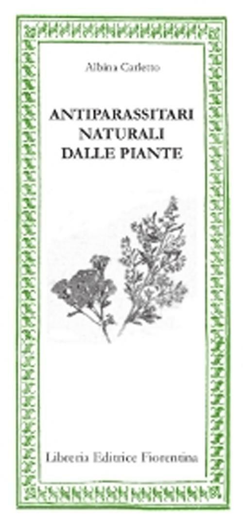 Antiparassitari naturali dalle piante - copertina