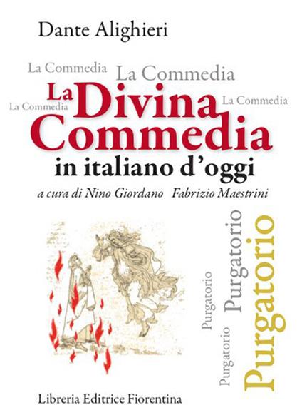 La Divina Commedia in italiano d'oggi. Purgatorio - Dante Alighieri - copertina