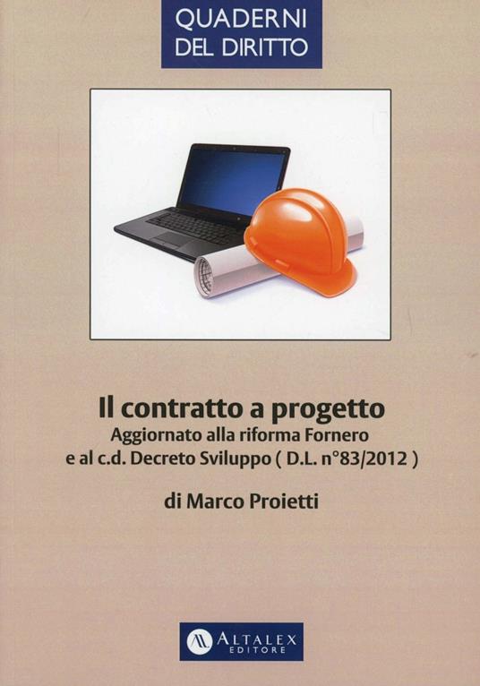 Il contratto a progetto - Marco Proietti - copertina