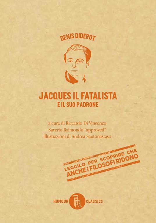 Jacques il fatalista e il suo padrone. Ediz. critica - Denis Diderot - copertina