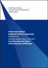 Product focused software development and process improvement, PROFES 2010 (Limerick, 21-23 june 2010) - copertina