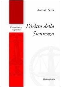 Diritto della sicurezza - Antonio Serra - copertina