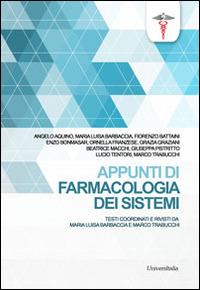 Appunti di farmacologia dei sistemi - copertina