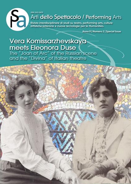Vera Komissarzhevskaya meets Eleonora Duse. The «Joan of Arc» of the Russian scene and the «Divina» of Italian theatre - copertina
