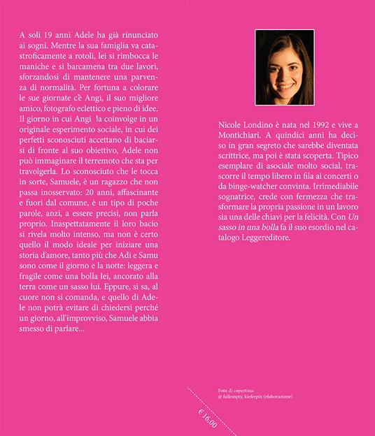 Un sasso in una bolla - Nicole Londino - 3