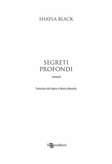 Segreti profondi - Shayla Black - 5