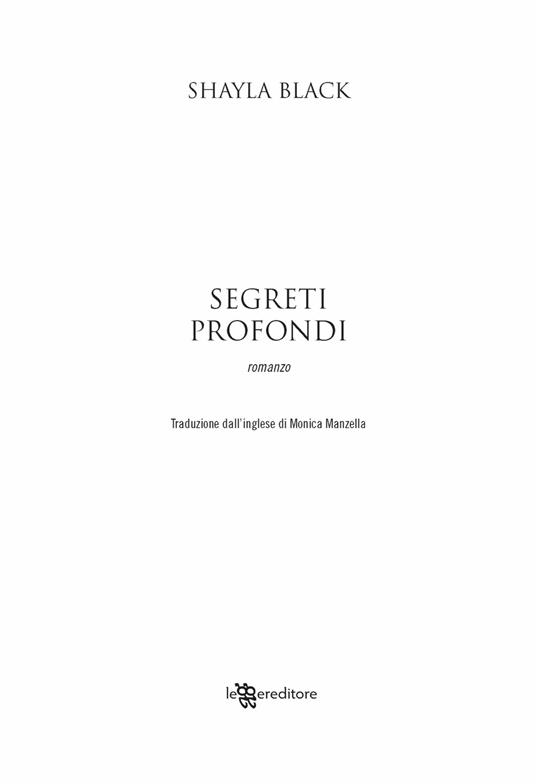 Segreti profondi - Shayla Black - 5
