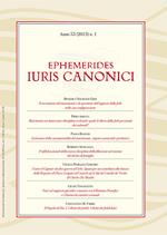 Ephemerides Iuris canonici (2013). Vol. 1