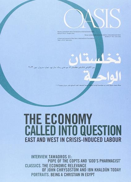 Oasis. Vol. 17: The economy called into question - copertina
