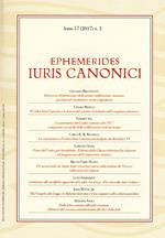 Ephemerides Iuris canonici  (2017). Vol. 2