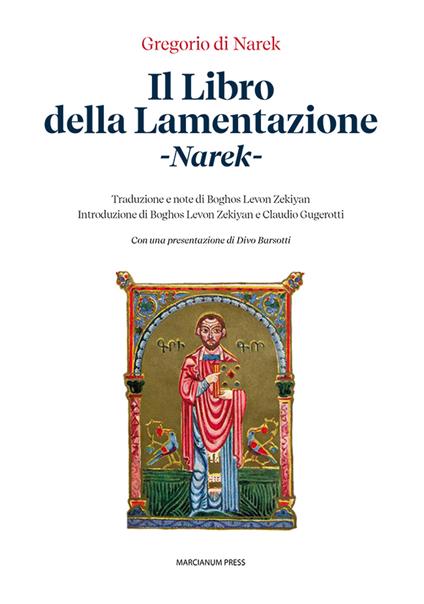 Il libro della lamentazione - Gregorio di Narek - copertina