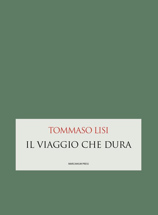 Il viaggio che dura - Tommaso Lisi - copertina