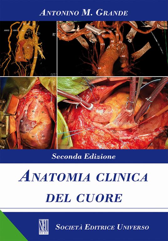 Anatomia clinica del cuore - Antonino Massimiliano Grande - copertina