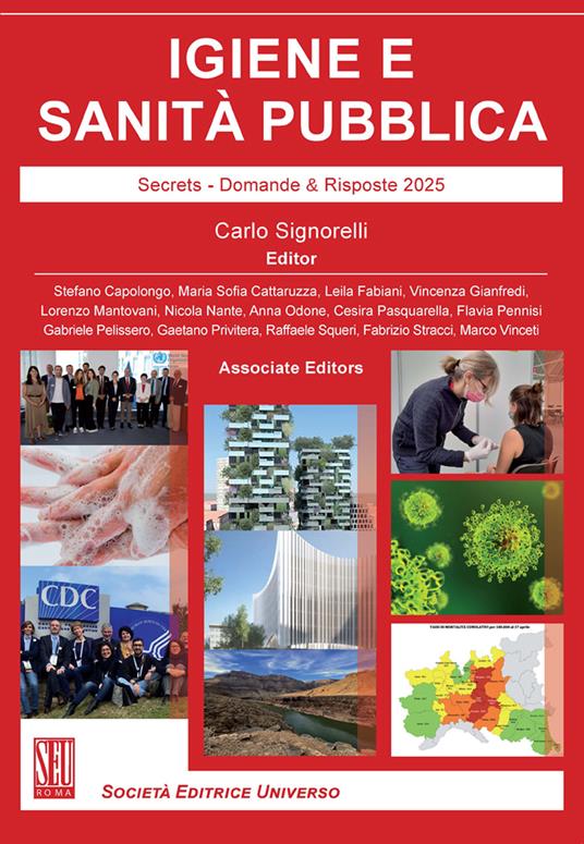 Igiene e sanità pubblica. Secrets. Domande & risposte 2025 - Carlo Signorelli - copertina
