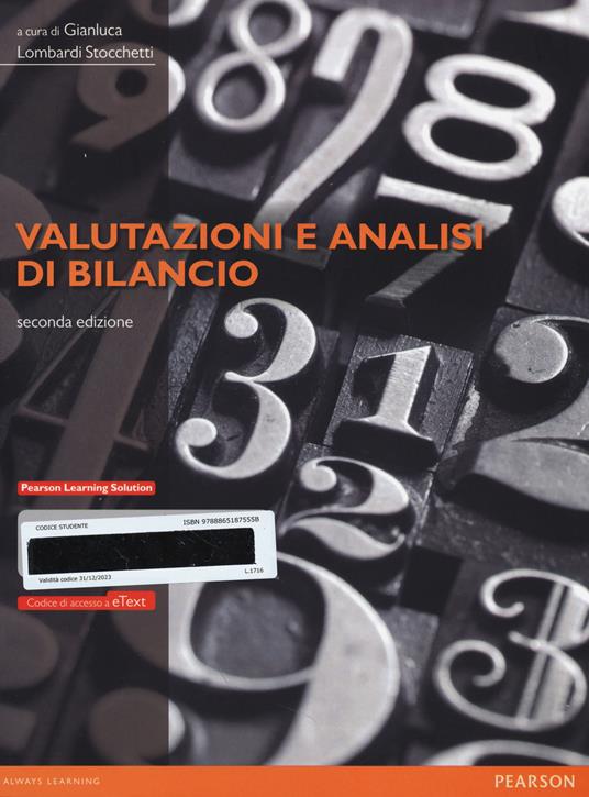 Valutazioni e analisi di bilancio. Con eText. Con espansione online - copertina