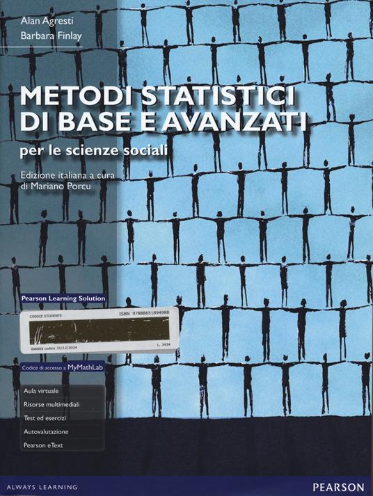 Metodi statistici di base e avanzati per le scienze sociali. Con aggiornamento online - Alan Agresti,Barbara Finlay - copertina