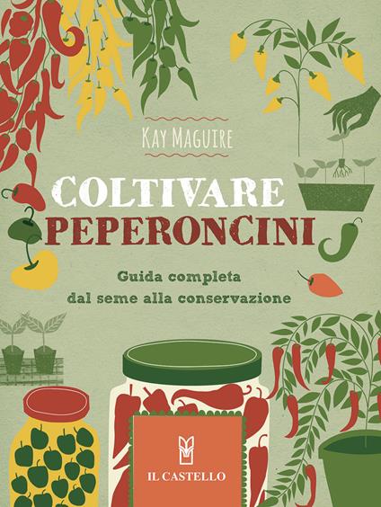 Coltivare peperoncini - Kay Maguire - copertina