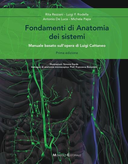 Fondamenti di Anatomia dei sistemi - Rita Rezzani - copertina