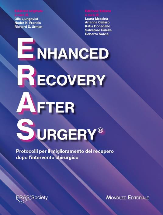 ERAS. Protocolli per il miglioramento del recupero dopo l'intervento chirurgico - copertina