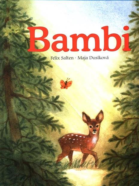 Bambi - Felix Salten,Maja Dusíková - copertina