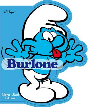 Burlone. I puffi - Peyo - copertina