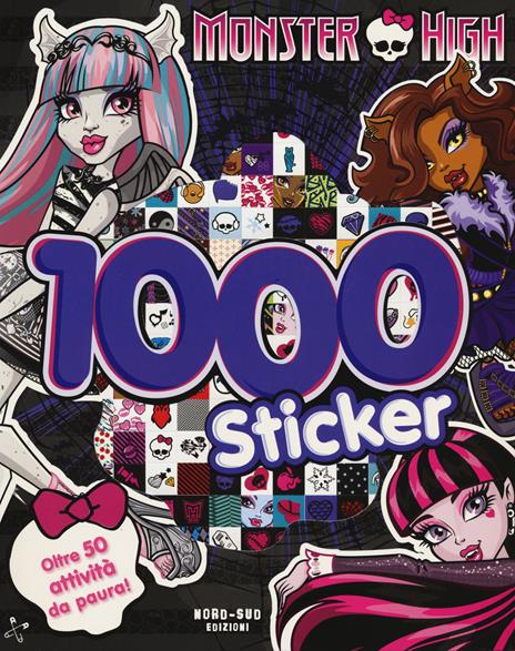 Monster High. 1000 sticker. Oltre 50 attività da paura. Ediz. illustrata - copertina