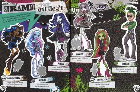 Monster High. 1000 sticker. Oltre 50 attività da paura. Ediz. illustrata - 8