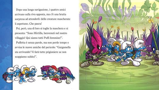 Il villaggio perduto. I puffi. Libro puzzle. Ediz. a colori - Peyo - 3