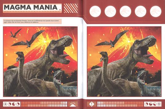 Super mega sticker. Jurassic world, il regno perduto. Con adesivi. Ediz. a colori - Katrina Pallant - 2