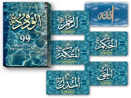 99 nomi di Dio. Carte Sufi. Ediz. multilingue - Anna E. Jahier - copertina