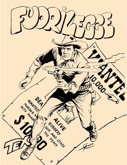 Tex. Fuorilegge - Gianluigi Bonelli,Aurelio Galleppini - copertina