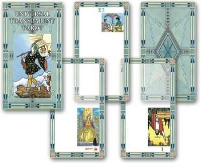 Universal Transparent Tarot 78 Card Tarot Deck - Pierluca Zizzi - cover