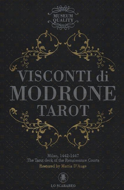 Visconti di Modrone tarot. Ediz. italiana e inglese. Con Libro in brossura - Mattia D'Auge - copertina
