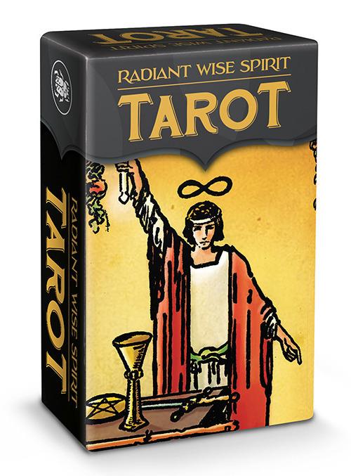 Radiant wise spirit tarot. Mini tarocchi - Pamela Colman Smith - copertina