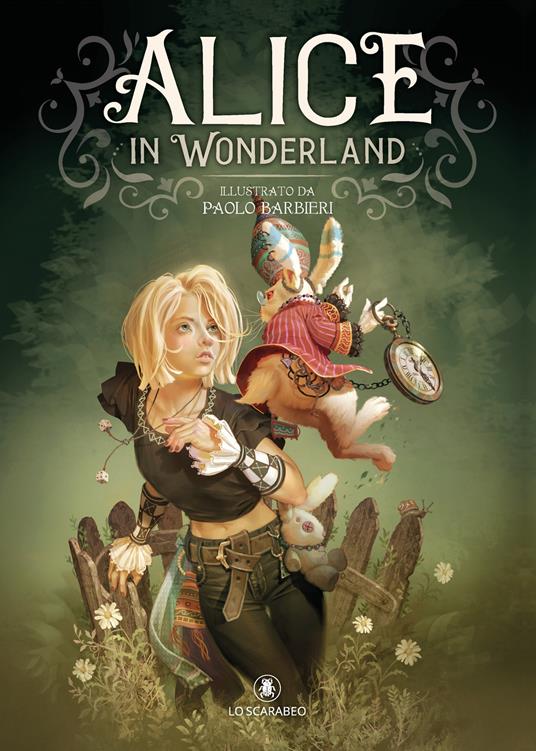Alice in Wonderland da Lewis Carroll. Ediz. a colori - Paolo Barbieri - copertina
