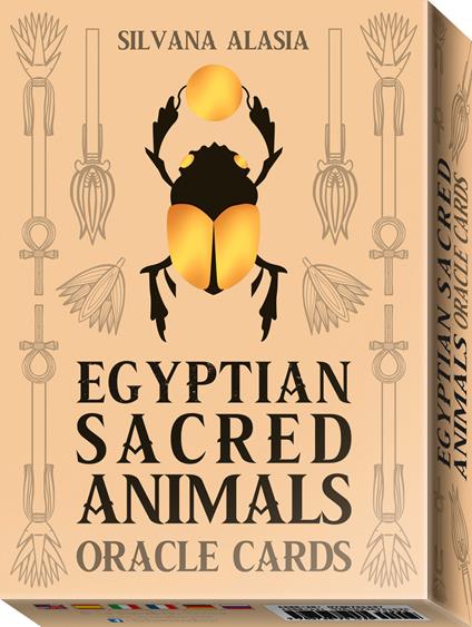 Egyptian sacred animals oracle - Silvana Alasia - copertina